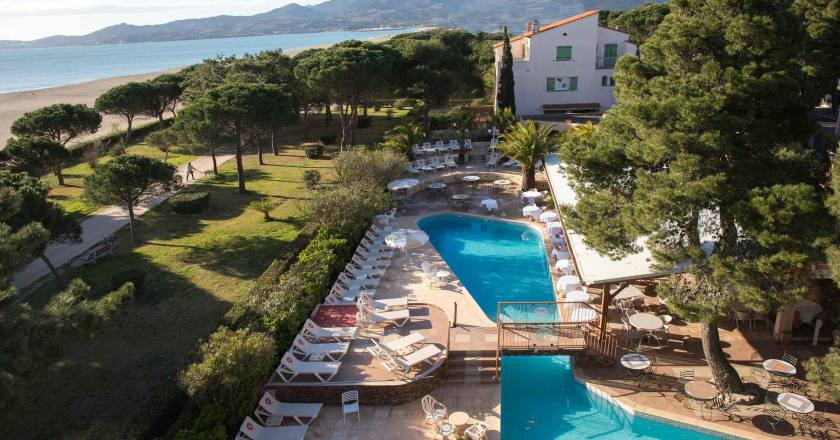 The Grand Hôtel Du Lido On The Beach In Argelès Sur Mer